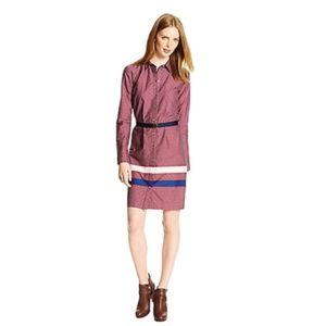 Tommy Hilfiger Chevron Border Classic Shirtdress